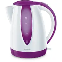 Sencor SWK 1815VT, 1,8 l, 2000 W, Violett, Weiß, Kunststoff, Wasserstandsanzeige, Überhitzungsschutz
