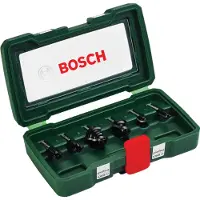 Bosch Accessories 2607019462 Fræsesæt Hårdt metal Skaftdiameter 6.3 mm