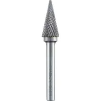 Alpen 783606106100 Fræsestift Hårdt metal Kegle Længde 50 mm Mål, Ø 6 mm Skaftdiameter 6 mm