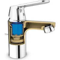 GROHE Eurosmart Cosmopolitan, Waschbecken, Hebelgriffe, Metall, 1/2", Chrom