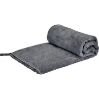 Cocoon Terry Mikrofaster Handtuch Light Large grau
