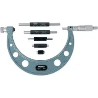 Mitutoyo Bügelmessschraube mit auswechelbarem Messamboss, 300-400 mm