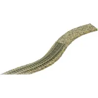 Busch 7501 H0 Ballastunderlag (L x B x H) 2500 x 50 x 4 mm