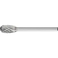 PFERD 21235083 Fræsestift Hårdt metal Dråber Længde 40 mm Mål, Ø 6 mm Arbejdslængde 10 mm Skaftdiameter 3 mm 1 stk.