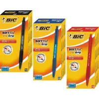 BIC 8373982, Clip, Clip-on-Einziehkugelschreiber, Nachfüllbar, Blau, 12 Stück(e)