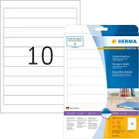 Herma Ordneretiketten 25,4 x 192,0 mm 250 Stück weiß, 5 cm
