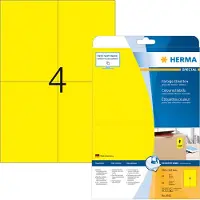 Herma Farbige Etiketten A4 ablösbar