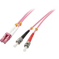 Lindy LWL-Duplexkabel LC/ST OM4 2m 50/125æm Multimode