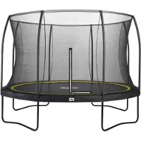 Salta Trampolin Comfort Edition Black 366 + Safety Net