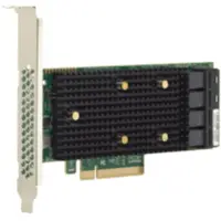 Broadcom 9400-16i, PCIe, SAS, SATA, Niedriges Profil, Schwarz, Grün, Metallisch, 4500000 h, 11,95 W