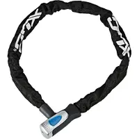 Xlc Kettenschloss Cosa Nostra plus Länge 100cm, Ø8mm, schwarz
