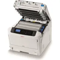 OKI C824n - Drucker - Farbe - LED - A3 - 1200 x 600 dpi - bis zu 26 Seiten/Min. (einfarbig)/