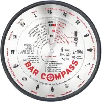 Kikkerland Bar Compass (BA85)