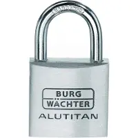 Burg wachter Vorhängeschlösser 770 Alutitan