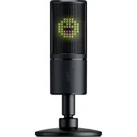 Razer Seiren Emote Streaming Kondensatormikrofon mit Emoticon-Display Chroma LED