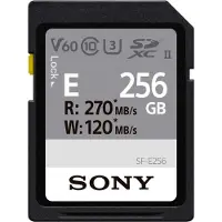 Sony SF-E256, 256 GB, SDXC, Klasse 10, UHS-II, 270 MB/s, 120 MB/s
