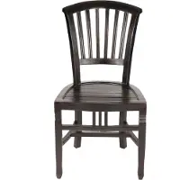 SIT Möbel Esszimmerstuhl aus Mahagoni-Holz | antikfinish | B 50 x T 55 x H 95 cm | 09554-30 | Serie SAMBA