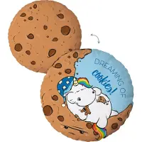 Pummeleinhorn Dekokissen "Cookies", mit schlafendem Pummeleinhorn