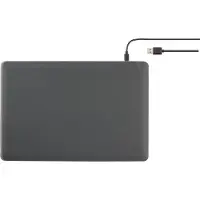 Hama Wireless Charging, Anthrazit, Monochromatisch, Polyurethan, USB