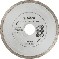 Bosch Diamanttrennscheibe für Fliesen, Durchmesser: 125 mm