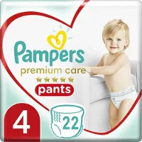 Pampers Premium Care 4 Grösse Windeln-Höschen, 22 Hosen, 9-15kg