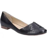 Hush puppies Womens/Ladies Marley Ballerina Leder Slip On Schuhe (Schwarz)