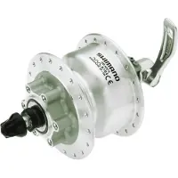 Shimano Nabendynamo DH-3D32 6 Volt 3 Watt 36 Loch 6-Loch Silber - für Scheibe....