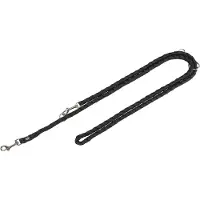 Trixie Cavo Verlängerungsleine, schwarz - Größe S - M: 200 cm lang, Ø 12 mm