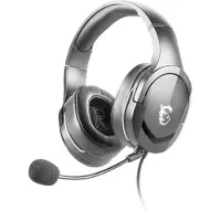 MSI Immerse GH20, Kabelgebunden, Gaming, 20 - 20000 Hz, 245 g, Kopfhörer, Schwarz