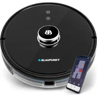 Blaupunkt Bluebot XTREME - Staubsaugerroboter mit Wischfunktion - 3000Pa Saugleistung - Lasernavigation - App- und Sprachsteuerung