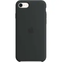Apple Original iPhone SE (2022 / 2020) Hülle - Silikon - Backcover/Soft Case - Schwarz