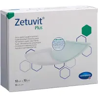 Zetuvit Plus extrastarke Saugkompr.steril 10x10 cm 10 St Kompressen