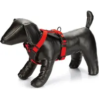 Karlie Art Sportiv Premium Y-Geschirr - Hundegeschirre - Nylon - Grau - 60-76x2,5 cm