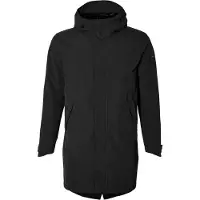 Basil Regenparka Mosse Men Jet Black S - Wasserdichte Fahrradjacke für Herren....
