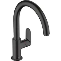Hansgrohe Vernis Blend M35 Einhebel-Küchenmischer 210, 1jet, Mattschwarz