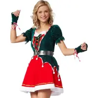 Dressforfun Kostüm Sexy Weihnachtselfe – Damen – Größe XXL