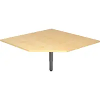 Hjh OFFICE PRO RT12 G - Trapezplatte 120x120 Ahorn