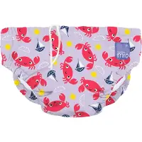 Bambino Mio , Wiederverwendbare Schwimmwindel, Krabbe, L (1-2 Jahre) 1 St Windeln