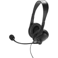 Vivanco ViVanco36671, Kabelgebunden, Büro/Callcenter, 20 - 20000 Hz, Kopfhörer, Schwarz