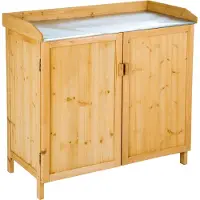 TecTake Pflanztisch Vita 98 x 48 x 95 cm