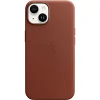Apple Original iPhone 14 Hülle - Echtes Leder - Backcover/Hard Case - Braun