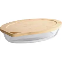 Kesper Auflaufform mit Bambusdeckel