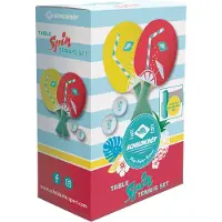 Schildkrot-Puppen Tischtennis-Set Spin Tropical
