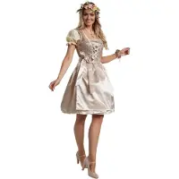 Dressforfun Mini-Dirndl Burgau Modell 2 XL - Faschingskostüm Kostüm Halloween Kostüm Fasching Kostüm Karneval Party Kostüm - 304683