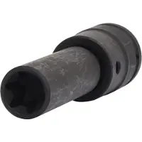 Ks Tools 450.0454, Buchse, 3/4", 1 Kopf/Köpfe, E24, Chrom-Molybdän-Stahl, Chrom