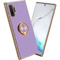 Cadorabo Hülle für Samsung Galaxy NOTE 10 PLUS im TPU mit Kameraschutz und Ring LM089 Style