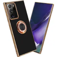 Cadorabo Hülle für Samsung Galaxy NOTE 20 ULTRA im TPU mit Kameraschutz und Ring LM089 Style