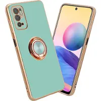 Cadorabo Hülle für Xiaomi RedMi NOTE 10 5G / POCO M3 PRO 5G im TPU mit Kameraschutz und Ring LM089 Style