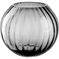 Leonardo Vase Poesia Kugel Grau