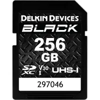 Delkin BLACK UHS-I SDXC 256GB R:90MB/s W:90MB/s